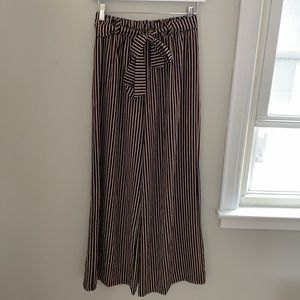Sadie & Sage Striped Palazzo Pants NWOT